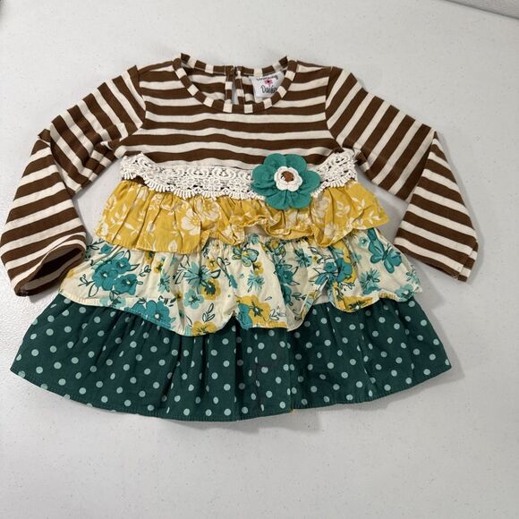Counting Daisies Dresses Toddler Girls 24M Tirred Twirl‎ Spring Summer - Picture 1 of 10